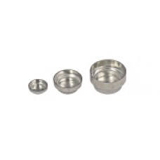 Круглая алюминиевая чашка (диаметр 12 мм, 0.3мл, 100 шт./уп) AX-ROUND-PANM