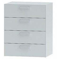 ТУМБЫ ВСТРАИВАЕМЫЕ (ВЫСОКИЕ) С 4 ЯЩИКАМИ