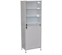Шкаф металлический медицинский одностворчатый Э-111-ШК
