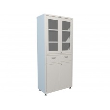 Медицинский шкаф двухстворчатый HILFE МД 2 1780 R-1